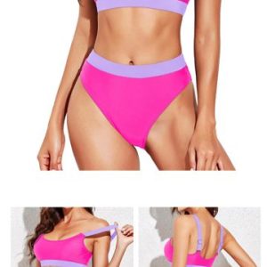 Bikini Rosado y Malva