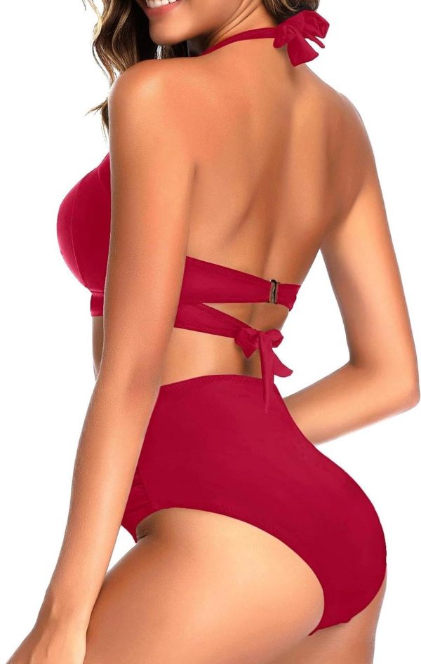 Bikini Rojo Oscuro (Talla M) - Imagen 5