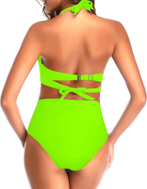 Bikini Verde Limón Talla M - Imagen 2