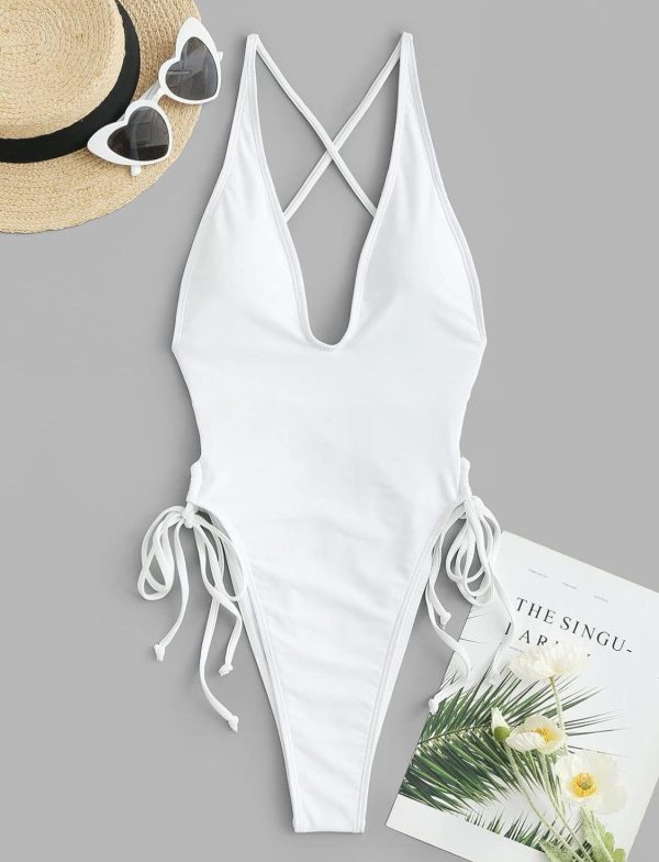 Trusa Blanca Escotada (Talla M) - Imagen 6