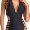 Trusa Negra con Tiras Talla L