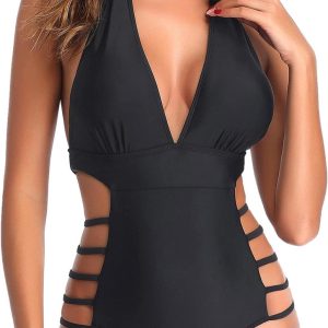 Trusa Negra con Tiras Talla L